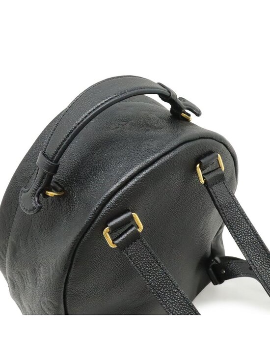 Louis Vuitton Monogram Empreinte Sorbonne Backpack Mini Noir Black main image 4